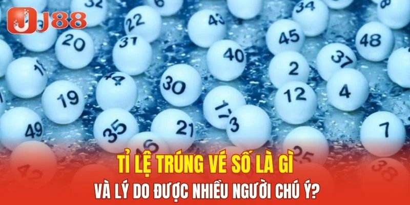 Tỉ lệ trúng vé số là gì và lý do được nhiều người chú ý?